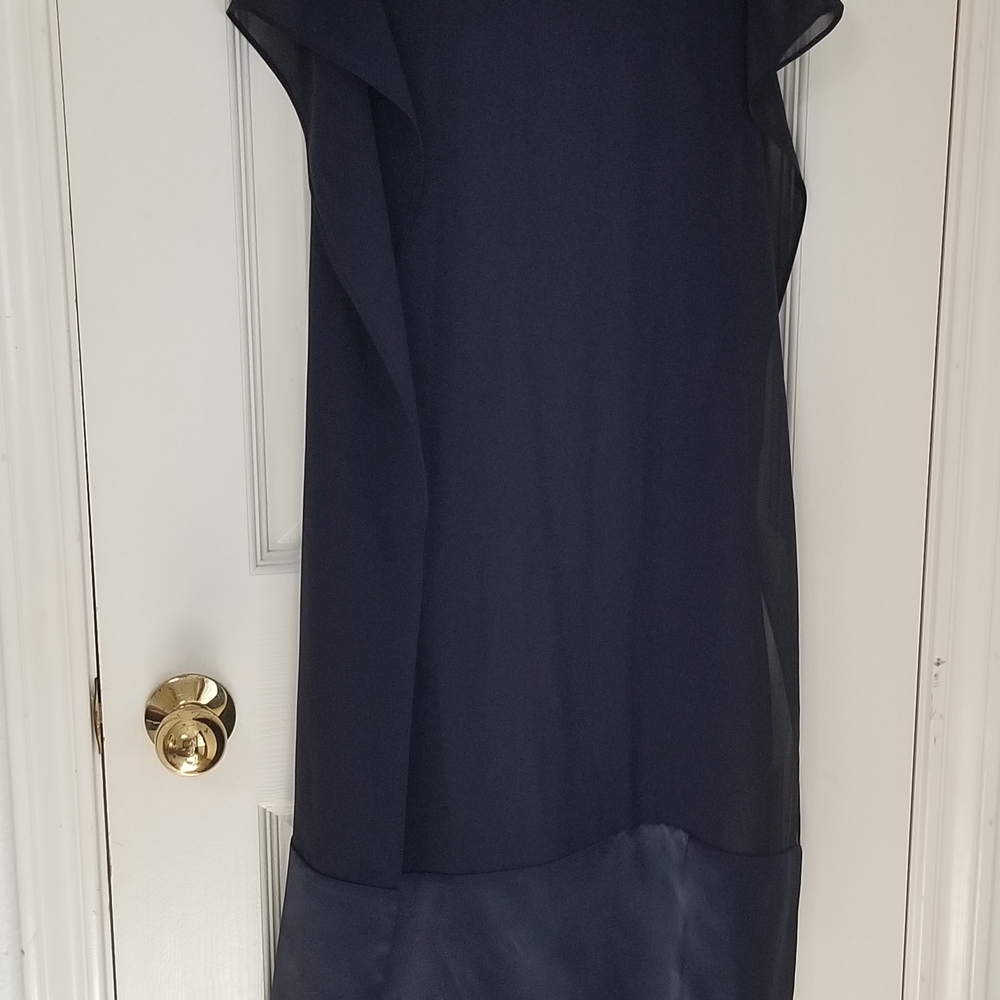 Elegant Navy Wrap